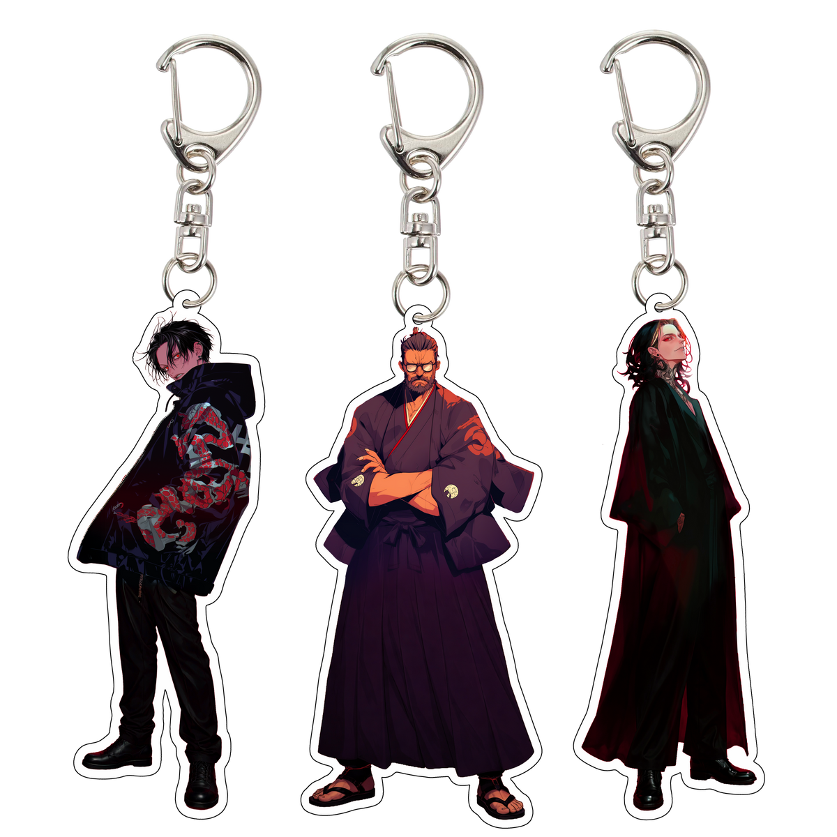 三銃士アクリルキーホルダー