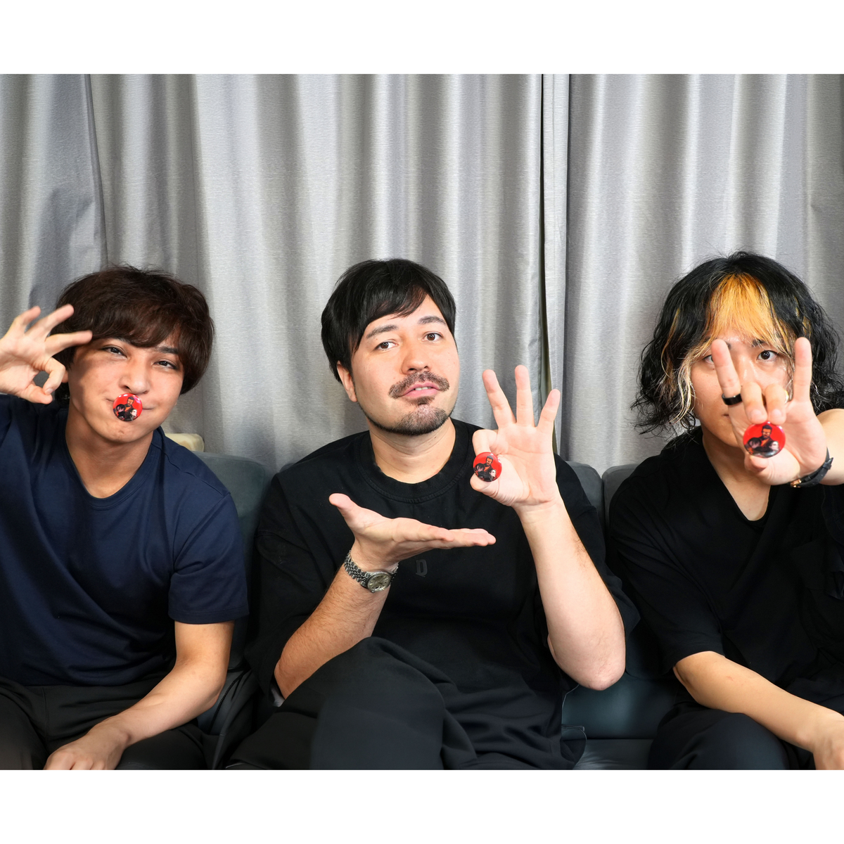 三銃士ランダム缶バッジ